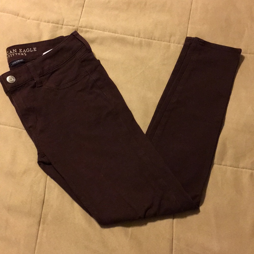 Plum AEO jeggings